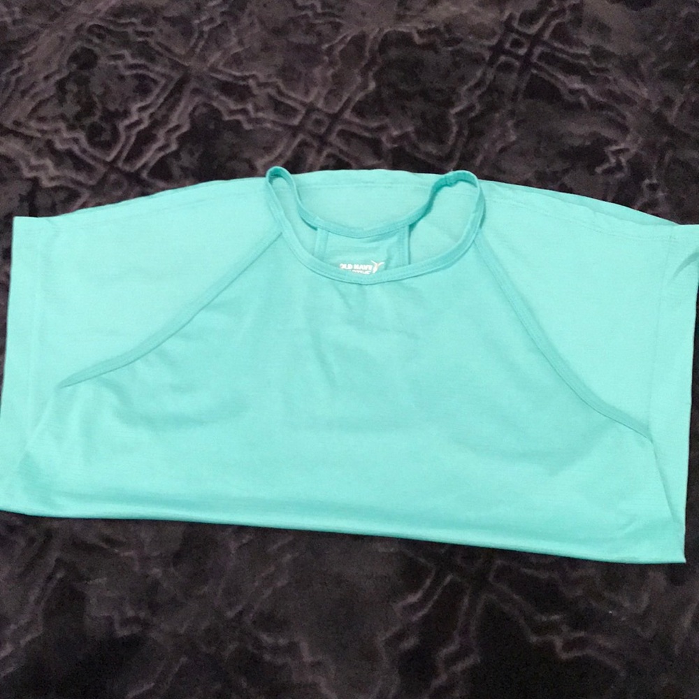 Old Navy Striped Detail Athletic Tank